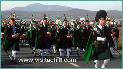Dookinella Pipe Band, St. Patrick's Day, 2003
