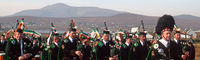 Pipe Bands, Ile d'Achill, Irlande