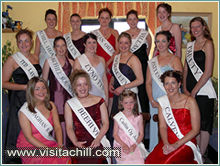 Finalists in the Cailín Acla competition, Achill Seafood Festival 2003