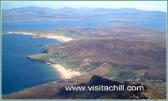 Plages  Dugort, Ile d'Achill, Irlande