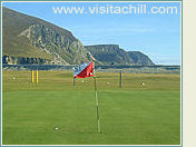 Golf à Keel, île d'Achill, Irlande