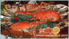 Seafood platter with lobster and oysters, Achill Seafood Festival 2003