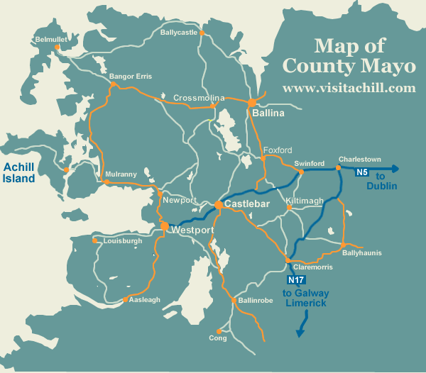 Map of Mayo